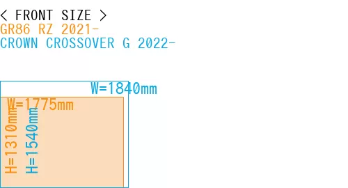 #GR86 RZ 2021- + CROWN CROSSOVER G 2022-